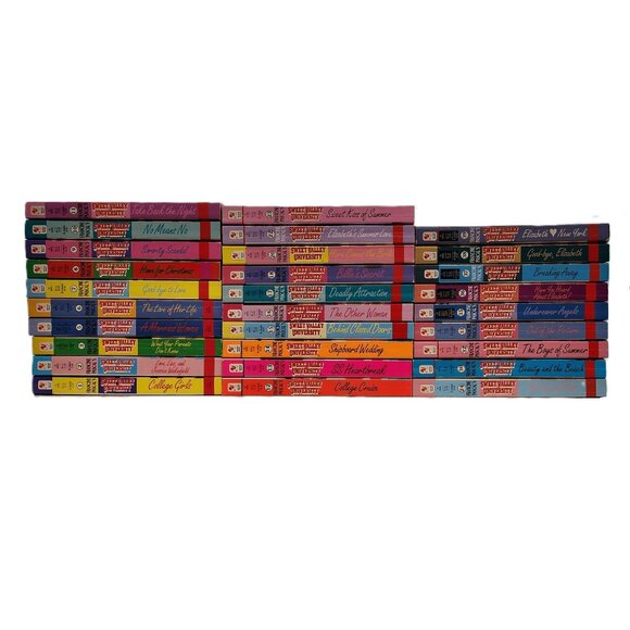 Sweet Valley University Book Lot of 29 Paperback Novels - Picture 1 of 9